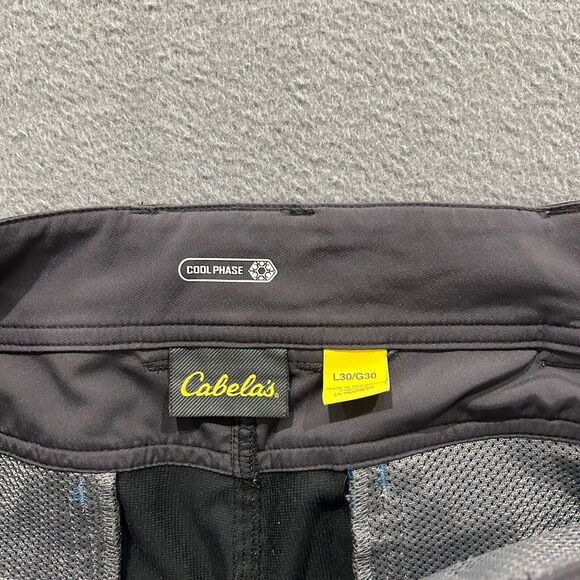 Cabelas XPG Pants Mens 36x28 Gray Hiking Camping Cool Phase Outdoor Workwear - Picture 7 of 12